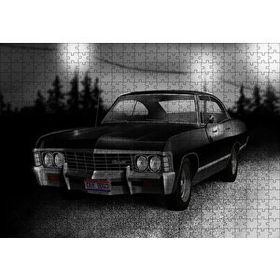 Cakapuzzle Siyah Klasik Chevrolet 500 Parça Puzzle