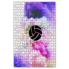 Cakapuzzle Siyah Parçalı Top ve Renkli Dumanlar Ahşap 255 Parça Puzzle