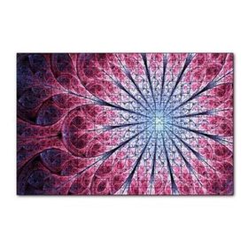 Cakapuzzle Siyah ve Gri Mandala Desen Görseli 120 Parça Puzzle