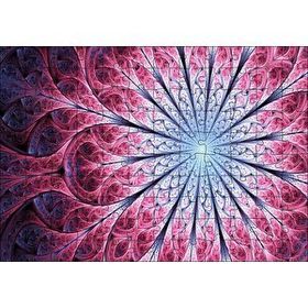 Cakapuzzle Siyah ve Gri Mandala Desen Görseli 120 Parça Puzzle