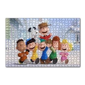 Cakapuzzle Snoopy Tüm Karakterler 120 Parça Ahşap Puzzle