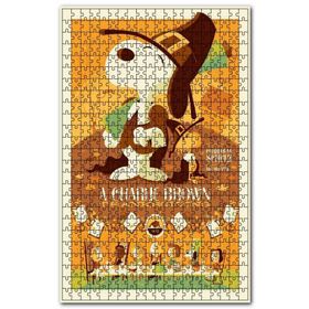 Cakapuzzle Snoopy ve Arkadaşları Şükran Günü Ahşap 1000 Parça Puzzle