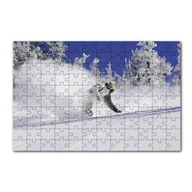 Cakapuzzle Snowboard Spor Karda Uçmak 120 Parça Ahşap Puzzle