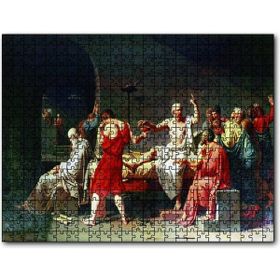 Cakapuzzle Sokrates ve Baldıran Zehiri Ahşap 255 Parça Puzzle