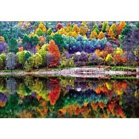 Cakapuzzle Sonbahar Doğa Renkleri 120 Parça Ahşap Puzzle