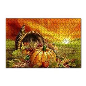 Cakapuzzle Sonbahar Hasadı 120 Parça Ahşap Puzzle