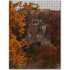 Cakapuzzle Sonbahar Renkleri Içindeki Rüya Şatosu 255 Parça Puzzle