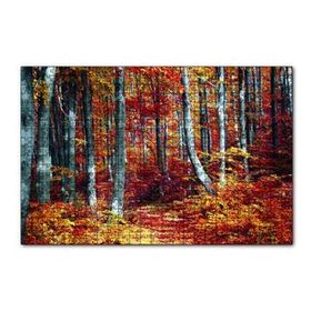 Cakapuzzle Sonbaharda Orman 120 Parça Ahşap Puzzle