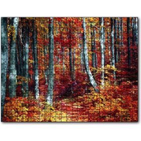 Cakapuzzle Sonbaharda Orman 500 Parça Puzzle