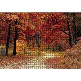 Cakapuzzle Sonbaharda Orman Görseli 120 Parça Ahşap Puzzle