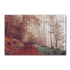 Cakapuzzle Sonbaharda Orman Patikası 120 Parça Ahşap Puzzle