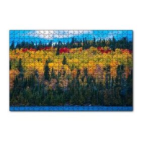 Cakapuzzle Sonbaharın Tüm Renkleri 120 Parça Ahşap Puzzle