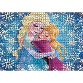 Cakapuzzle Sonsuza Kadar Elsa Ve Anna Kız Kardeşler Görseli 120 Parça Ahşap Puzzle