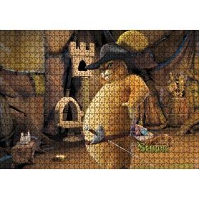 Cakapuzzle Sonsuza Kadar Shrek Kedi Görseli 120 Parça Ahşap Puzzle