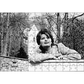 Cakapuzzle Sophia Loren Huzurlu 120 Parça Ahşap Puzzle
