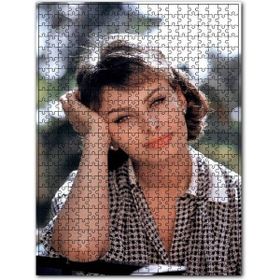 Cakapuzzle Sophia Loren Işıltılı Ahşap 1000 Parça Puzzle