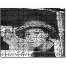 Cakapuzzle Sophia Loren Otomobilde Mdf 120 Parça Puzzle