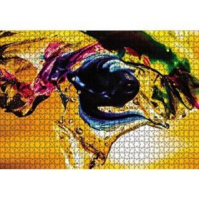 Cakapuzzle Soyut Renkli Fotoğrafçılık 120 Parça Ahşap Puzzle