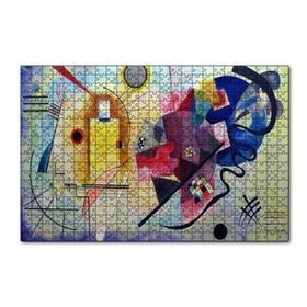 Cakapuzzle Soyut Resim Wassily Kandinsky 120 Parça Ahşap Puzzle