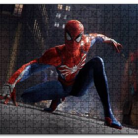 Cakapuzzle Spider man Efsanevi Duruş Mdf 120 Parça Puzzle