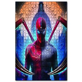 Cakapuzzle Spider Man Evden Uzakta Demir Örümcek Ahşap 1000 Parça Puzzle