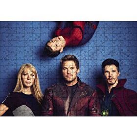 Cakapuzzle Spider Man Pepper Pots Dr strange Ahşap 255 Parça Puzzle