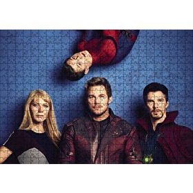 Cakapuzzle Spider Man Pepper Pots Dr strange Ahşap 500 Parça Puzzle