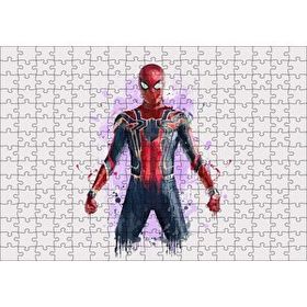 Cakapuzzle Spider Man Taslak Çizim 120 Parça Ahşap Puzzle