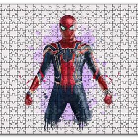 Cakapuzzle Spider Man Taslak Çizim Mdf 1000 Parça Puzzle