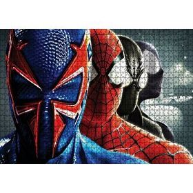 Cakapuzzle Spider Man Tüm Kostümleri Mdf 1000 Parça Puzzle