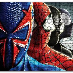 Cakapuzzle Spider Man Tüm Kostümleri Mdf 120 Parça Puzzle