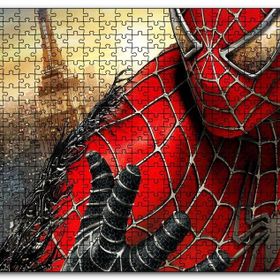 Cakapuzzle Spider Man Venom İstilası Mdf 500 Parça Puzzle