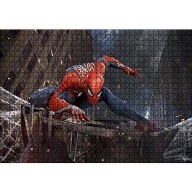 Cakapuzzle Spiderman Efsanevi Duruş 120 Parça Ahşap Puzzle