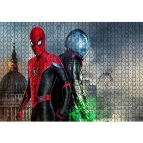 Cakapuzzle Spiderman Evden Uzakta Hydro Man Ahşap 1000 Parça Puzzle