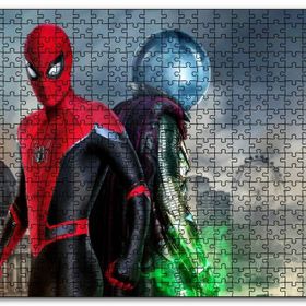 Cakapuzzle Spiderman Evden Uzakta Hydro Man Ahşap 500 Parça Puzzle