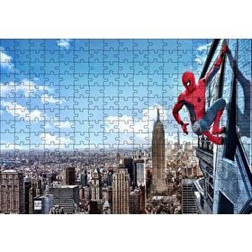 Cakapuzzle Spiderman Eve Dönüş Binaya Asılı 120 Parça Ahşap Puzzle