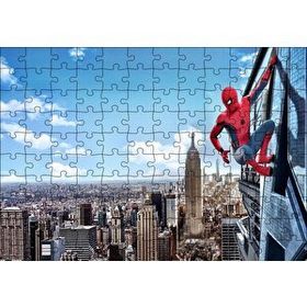 Cakapuzzle Spiderman Eve Dönüş Binaya Asılı 120 Parça Ahşap Puzzle