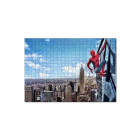 Cakapuzzle Spiderman Eve Dönüş Binaya Asılı Ahşap 500 Parça Puzzle