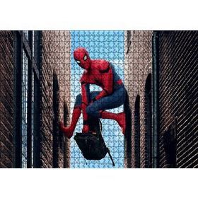 Cakapuzzle Spiderman Eve Dönüş Havada Asılı 120 Parça Ahşap Puzzle