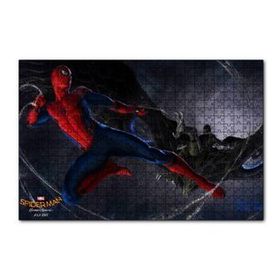 Cakapuzzle Spiderman Eve Dönüş Kompozisyon 120 Parça Ahşap Puzzle