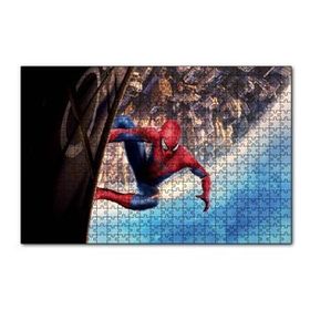 Cakapuzzle Spiderman Hayata Tutunmak 120 Parça Ahşap Puzzle