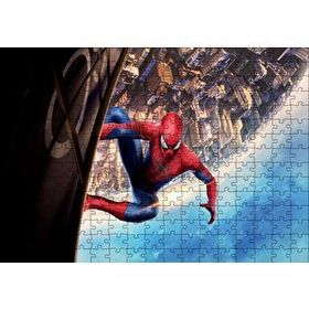 Cakapuzzle Spiderman Hayata Tutunmak 120 Parça Ahşap Puzzle