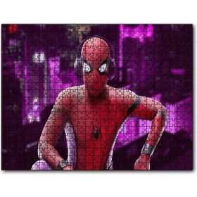 Cakapuzzle Spiderman Kulaklıkllı Görseli Ahşap 1000 Parça Puzzle