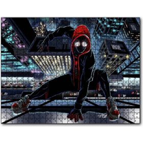 Cakapuzzle Spiderman Miles Morales Artwork Mdf 120 Parça Puzzle