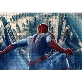 Cakapuzzle Spiderman Örümcek Bakışı 120 Parça Ahşap Puzzle