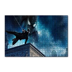 Cakapuzzle Spiderman Siyah Kıyafet 120 Parça Ahşap Puzzle