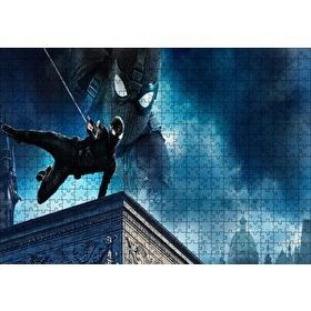 Cakapuzzle Spiderman Siyah Kıyafet 500 Parça Ahşap Puzzle