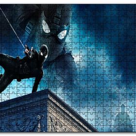 Cakapuzzle Spiderman Siyah Kıyafet Mdf 120 Parça Puzzle