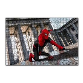 Cakapuzzle Spiderman Sütunlar Arasında 120 Parça Ahşap Puzzle