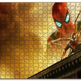 Cakapuzzle Spiderman Uzakta Demir Örümcek Mdf 255 Parça Puzzle
